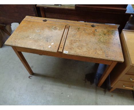 vintage twin Childs school desk