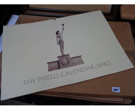 4 Vintage Pirelli Calendars 1990, 1995, 1996 & 1997