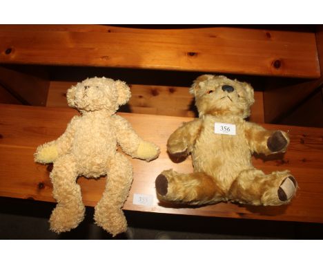 A Chad valley Teddy bear and a Teddy and Friends Teddy bear