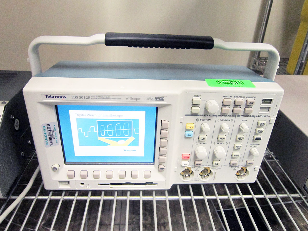 Tektronix TDS3012B 100 Mhz 1.25 GS/s Digital Oscilloscope