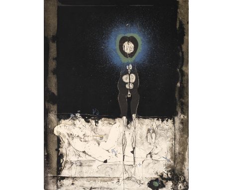 (1927 Eberswalde - 2010 Saint-Pierre-de-Vassols)"Per aspera ad astra". OriginaltitelFarblithographie/Velin, 1964. Sign. und n