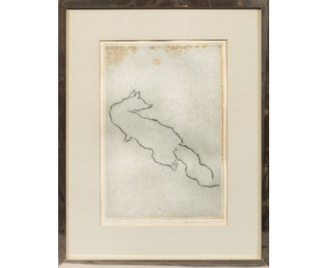 (1888 Glatz - 1965 Berlin)FuchsKaltnadelradierung/Kupferdruckpapier; R. u. sign.; Eine Variation dieses Motivs erschien in de