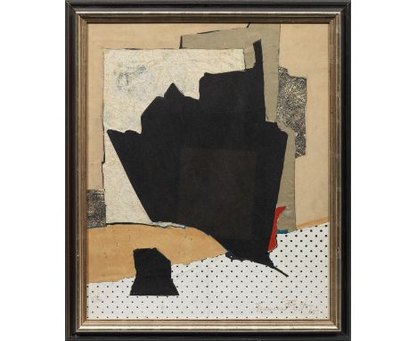 (1904 Frankfurt a. M. - 1998 Lugano)Abstrakte CollageDer ab 1937 in Frankreich ansässige Künstler wandte sich 1945 der Abstra