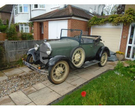 1929 Ford Model A RoadsterReg. no. BF 5120Chassis no. t.b.a.Engine no. t.b.a.Henry Ford was, for many years, convinced that h