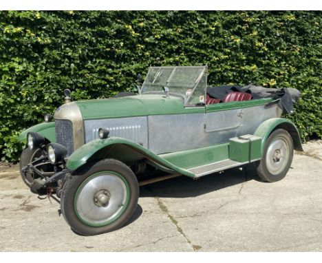 1926 Morris ‘Super Sports Style’ SpecialReg. no. CH 5766Chassis no. t.b.a.Engine no. t.b.a.Morris’ famous ‘bullnose’ radiator