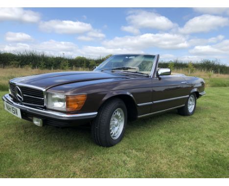 1980 Mercedes 350SL R107 CabrioletReg. no. NAH 151VChassis no. 10704322015220Engine no. 11698422005036The R107 SL replaced th