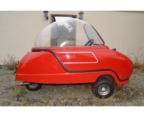 1965 Peel TridentReg. no. Currently Registered in IrelandChassis no. E143Engine no. 80416004726The Isle of Man has a rich his