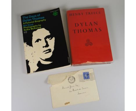 DYLAN THOMAS, a parcel of three Dylan Thomas Association items: 1. A fine 1st Edition of Henry Treece's 'Dylan Thomas Dog amo