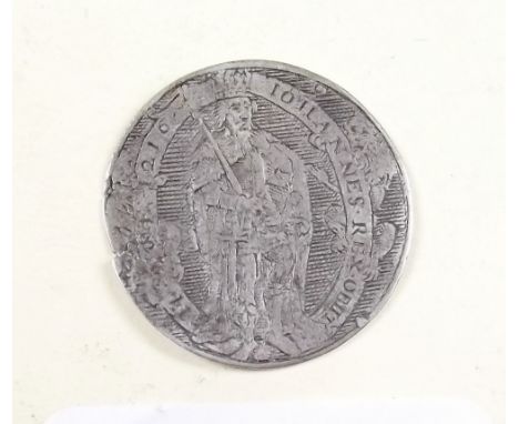 Commemorative - King John 1216, Buried at Worcester Cathedral, edge tears, Cond. Fair-Fine