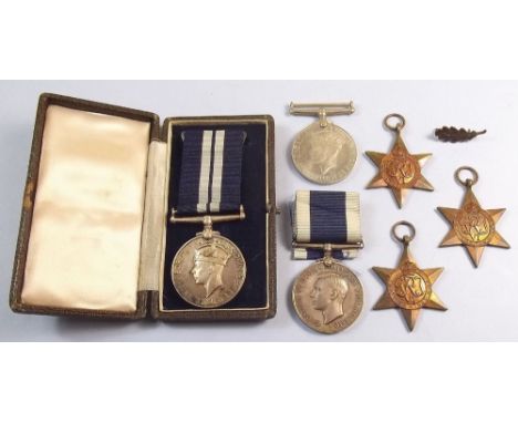 A WWI Naval Distinguished Service Order group of medals comprising:- DSM, Long Service and Good Conduct, Mention in Dispatche