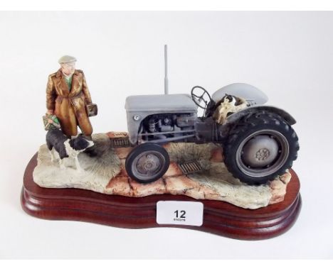 A Border Fine Arts group Massey Ferguson tractor "Won't Start"