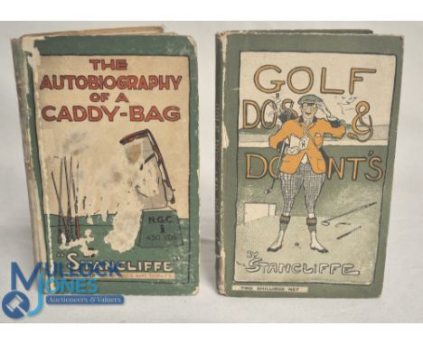 The Autobiography of a Caddy-Bag Stancliffe [Stanley Clifford]: Published by Methuen &amp; Co (1924), London, 1924 damage to 
