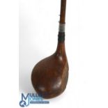 Unusual Marsh & Porter 'Reliance' Patent pending socket neck spoon with central sole high ridge