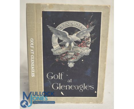 MaClennan, R J Golf at Gleneagles McCorquodale &amp; Co Ltd, 1921. First edition 8vo. Pictorial paper covered boards, depicti
