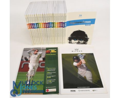 The Nightwatchman Twenty one editions of the Wisden Cricket Quarterly Magazine No 19-39, Autumn 2017 - Autumn 2022 together w