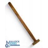 Gillespie Pendulum putter World Patent Pending stamped to the shaft with rectangular brass face