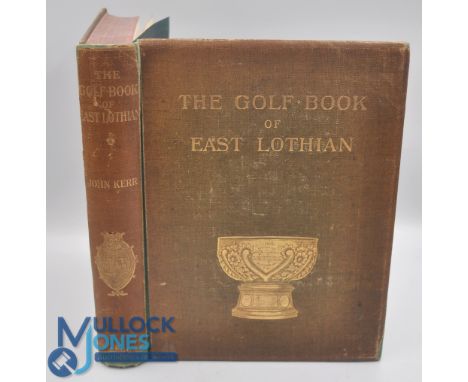 Book: The Golf Book of East Lothian. "The author was the minister of Dirleton. An interesting man. He wasn't just a parsimoni
