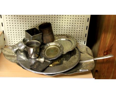 Qty of mixed silver plate etc....