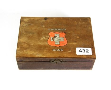 A vintage Paragon household ambulance (First Aid) box no1
