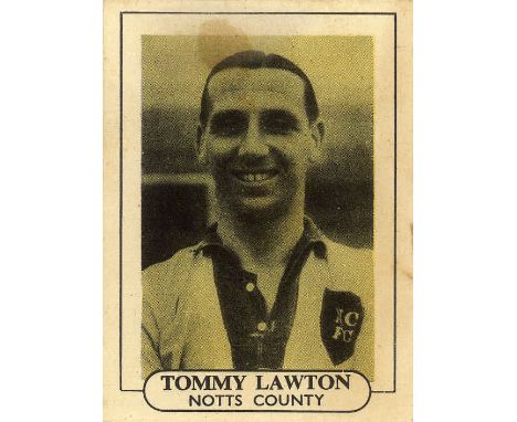 WILKINSON, Popular Footballers, No. 6 Lawton (Notts County), stain, about G