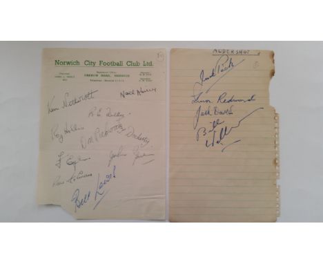 Steve Carlton Autographed Notebook Page