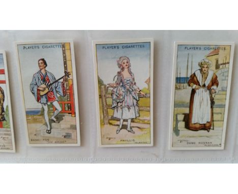 PLAYERS, complete (5), Cricketers 1930, Gilbert &amp; Sullivan 1st &amp; 2nd (large), Natural History 2nd (extra-large), Old 