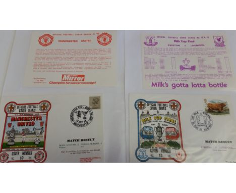 FOOTBALL, commemorative covers, Football League Series (Nos. 1-26), each with details card (laid down), in official ring-bind