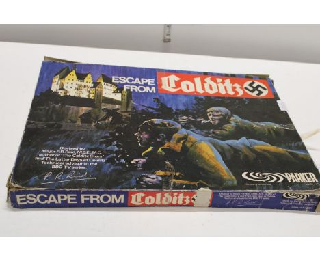 A vintage Colditz board game (unchecked) 