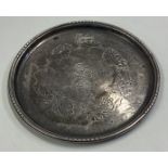 GEORG JENSEN: A rare silver side dish.