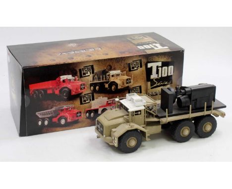 A Norev T100 series 1/50 scale model of a Berliet T100 No. 2 delivery vehicle housed in the original box, model requires some