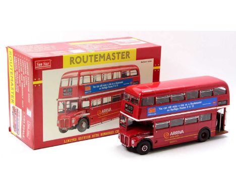 A Sun Star 1/24th scale No. 2914 London Transport The Last Routemaster RM2217 in its original box with all relevant paperwork