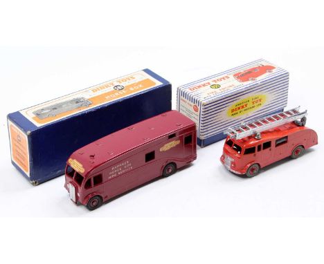 Dinky Toys boxed model group of 2 comprising No. 955 Fire Engine with extending ladder (VG-BVG), and No. 581 British Railways