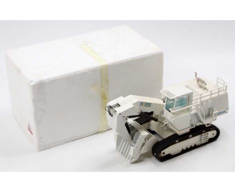 An NZG No. 241 1/50 scale model of a Demag H185 mining shovel housed in the original polystyrene box only, missing outer slee