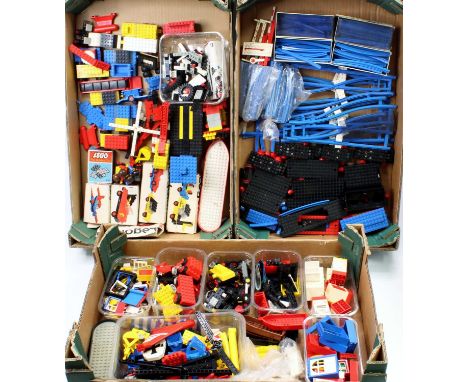 3 boxes of mixed vintage Lego