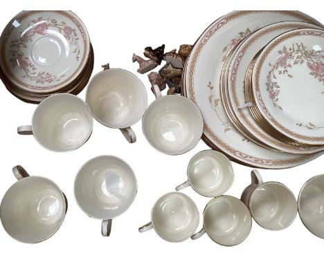 Royal Doulton tea service and group of wade wimseys