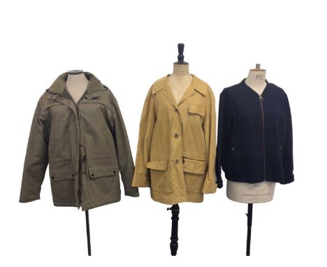 Barbour women's Eventer jacket size 16, as new, Barbour navy Heathfield overlayer new with tags and Burberry's jacket.
