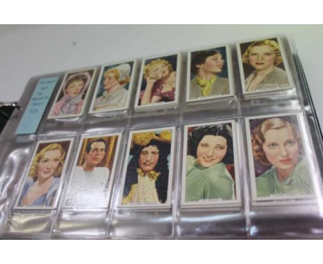 Cigarette cards two albums of Gallaher sets including Aeroplanes, Army Badges, Butterflies, Racing Scenes etc.