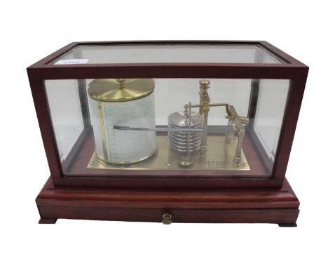 Sewills of Liverpool cased barograph