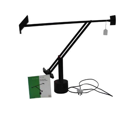 Tizio designer lamp by Richard Sapper, retailed by Conran, with instructionsAppears to be in good order, unfortunately no bul