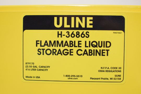 Uline H 3686s Flammable Liquid Storage Cabinet Flammable Liquid