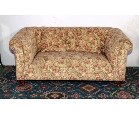 Two seater button backed sofa