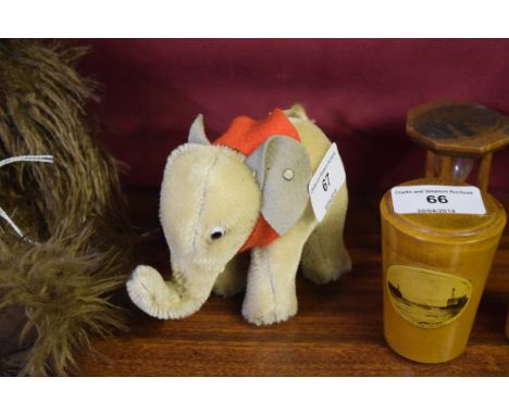 A Steiff elephant 