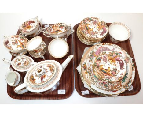 A Royal Crown Derby 'Old Avesbury' pattern dinner and tea service for six place setting 