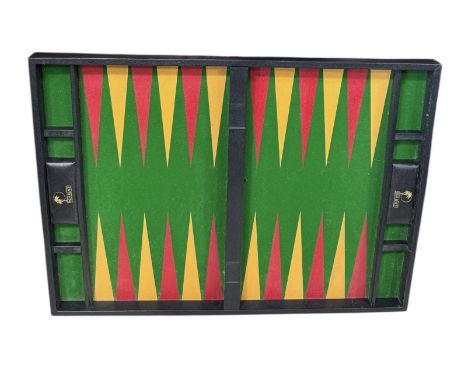 A PALM BEACH CASINO BACKGAMMON BOARD84cm x 62cm