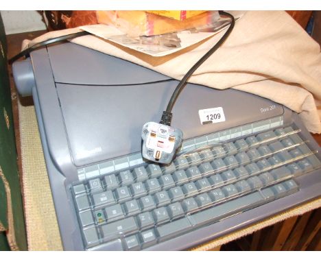 OLIVETTI DORA 201 ELECTRIC TYPEWRITER