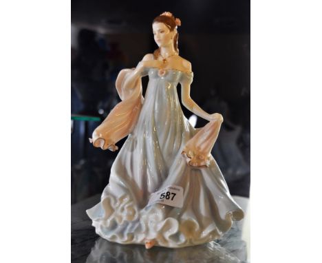 ROYAL WORCESTER 'WITH ALL MY HEART' FIGURINE