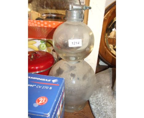 LARGE SYPHON (DRILLED FOR LAMP CONVERSION)