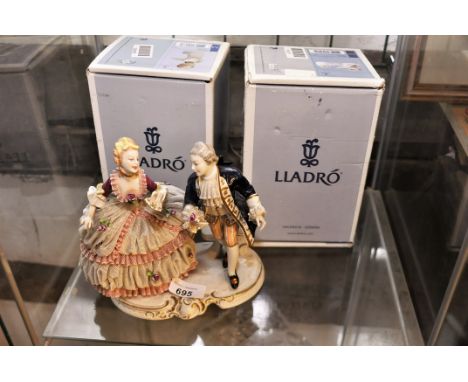 2 BOXED LLADRO FIGURES AND ONE OTHER