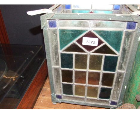 LEAD GLAZED LAMP SHADE/BASE