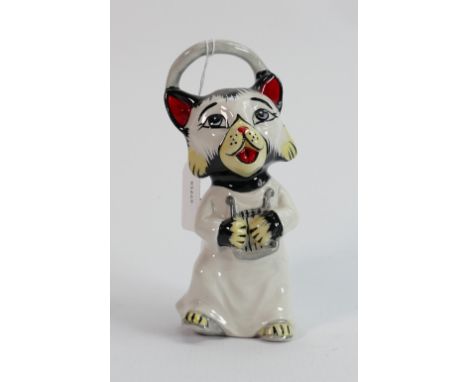Lorna Bailey cat angel playing harp limited edition 5/6: Standing 17 cm high. 